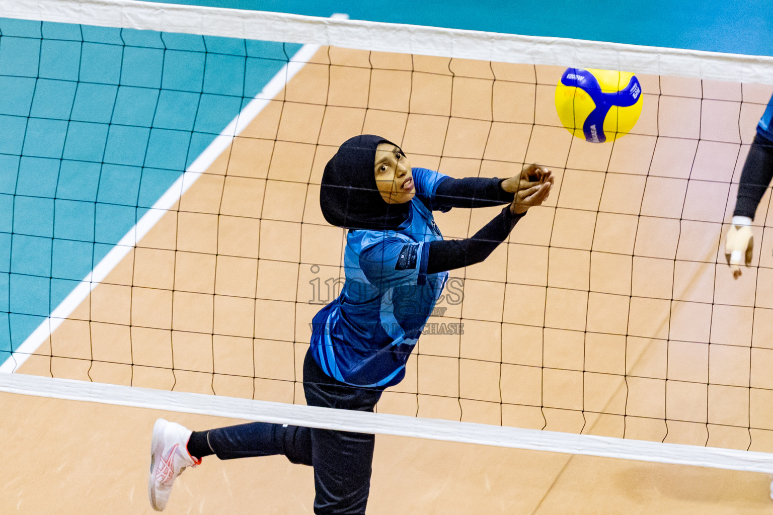 Day 3 of Women's Division of Milo VAM Cup 2024 held in Male', Maldives on Wednesday, 10th July 2024 at Social Center Indoor Hall Photos By: Nausham Waheed / images.mv