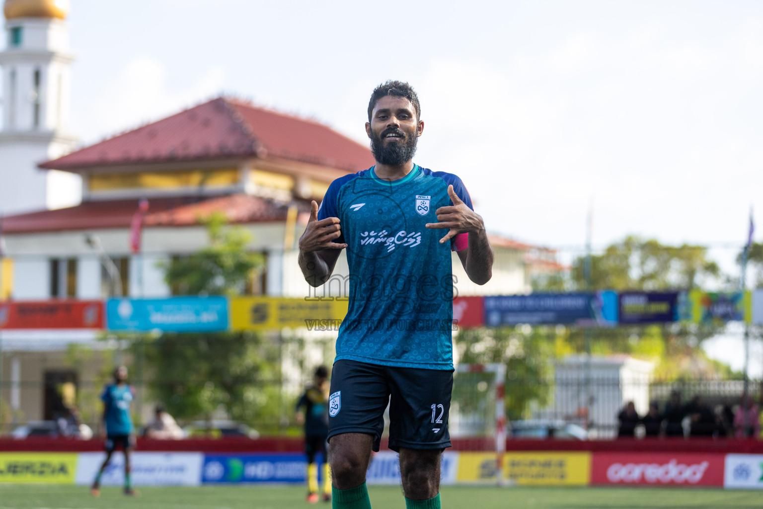 F Bilehdhoo vs F Magoodhoo in Day 20 of Golden Futsal Challenge 2024 was held on Saturday , 3rd February 2024 in Hulhumale', Maldives Photos: Nausham Waheed / images.mv