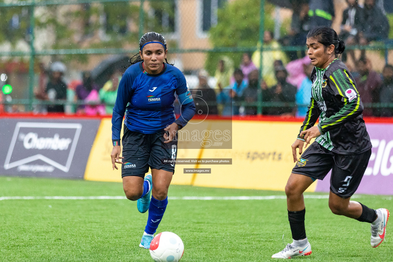 WAMCO vs Team Fenaka in Eighteen Thirty Women's Futsal Fiesta 2022 was held in Hulhumale', Maldives on Friday, 14th October 2022. Photos: Hassan Simah / images.mv