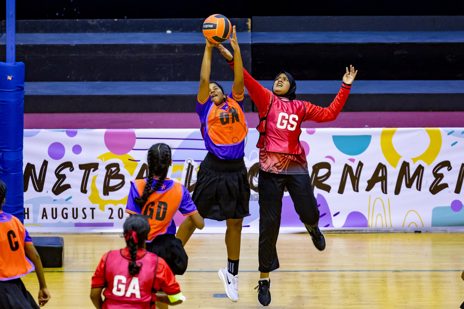 Day 4 of 25th Inter-School Netball Tournament was held in Social Center at Male', Maldives on Monday, 12th August 2024. Photos: Nausham Waheed / images.mvbv c
7pm 🕖 your 66788