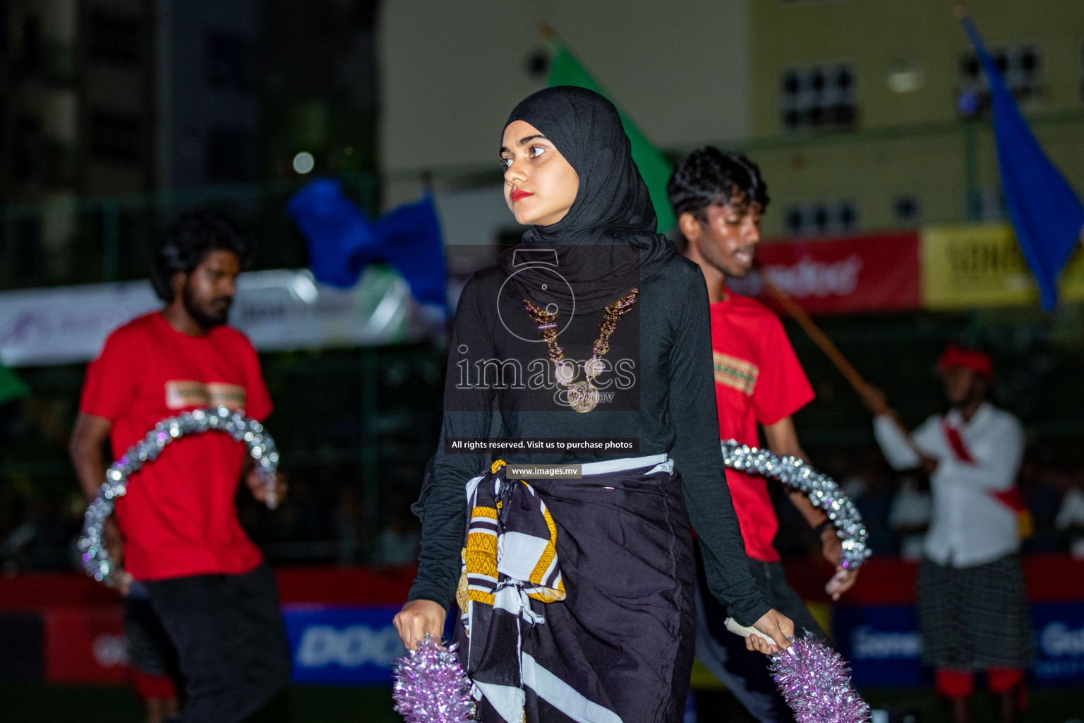 Opening of Sonee Sports Golden Futsal Challenge 2023 held on 4th Feb 2023 in Hulhumale, Male', Maldives. Photos by Nausham Waheed