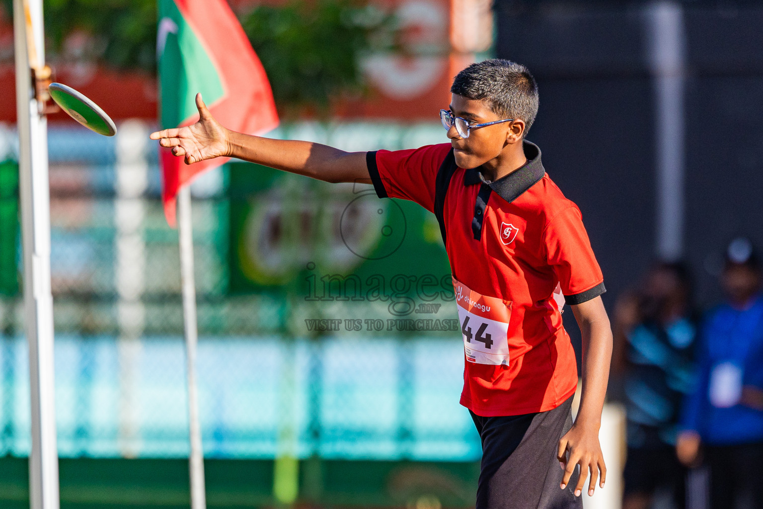 Day 1 of Inter-school Athletics Championship 2025 held in Ekuveni Synthetic Track, Male', Maldives on Monday, 06th October 2025. Photos by: Areef Adam  / Images.mv