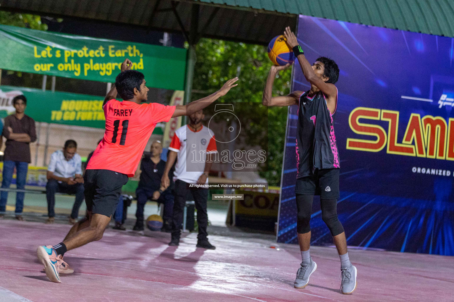 Day 5 of Slamdunk by Sosal on 16th April 2023 held in Male'. Photos: Ismail Thoriq / images.mv