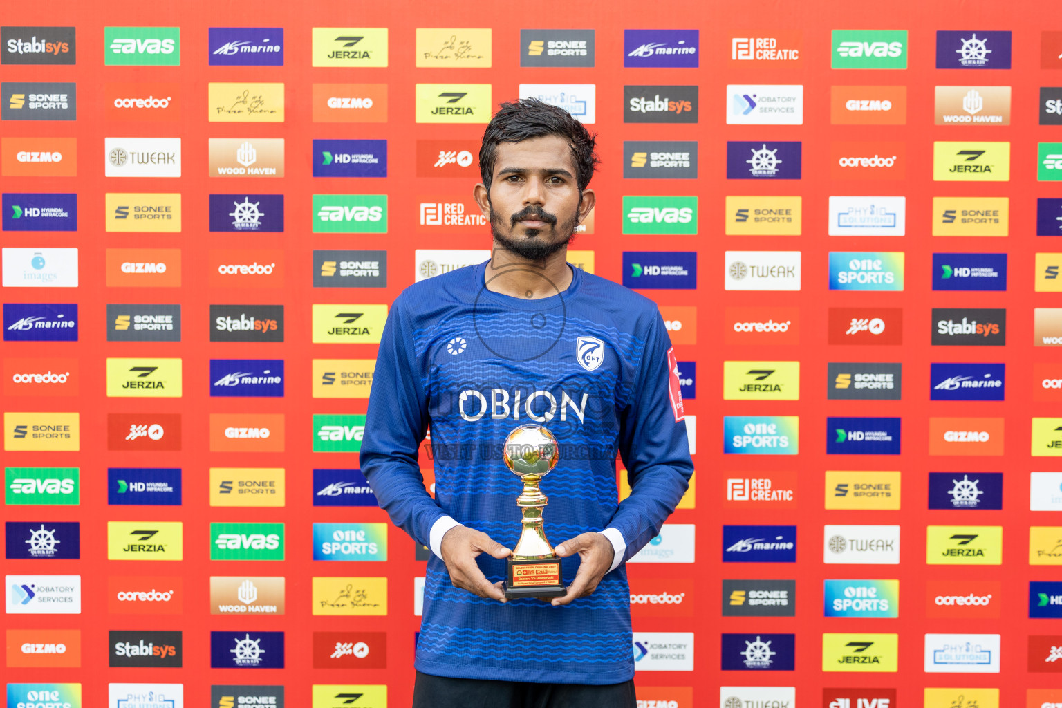 K Gaafaru vs K Himmafushi in Day 15 of Golden Futsal Challenge 2025 was held on Sunday, 19th January 2025, in Hulhumale', Maldives. Photos: Mohamed Mahfooz Moosa / images.mv