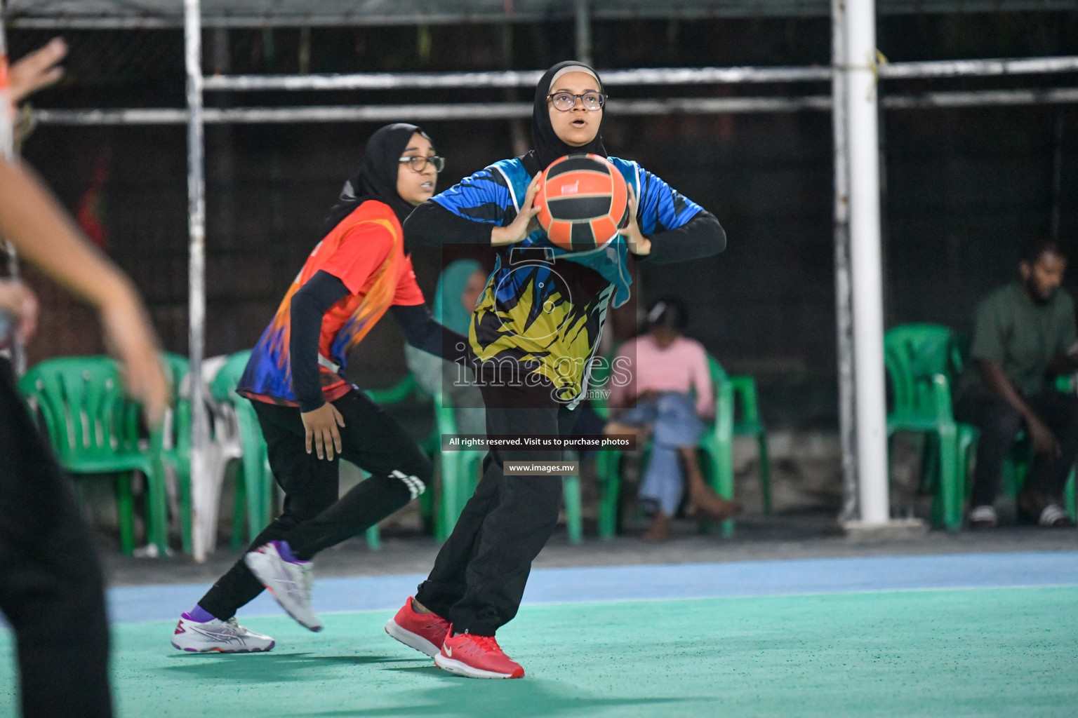 Semi Final of 20th Milo National Netball Tournament 2023, held in Synthetic Netball Court, Male', Maldives on 9th June 2023 Photos: Nausham Waheed/ Images.mv