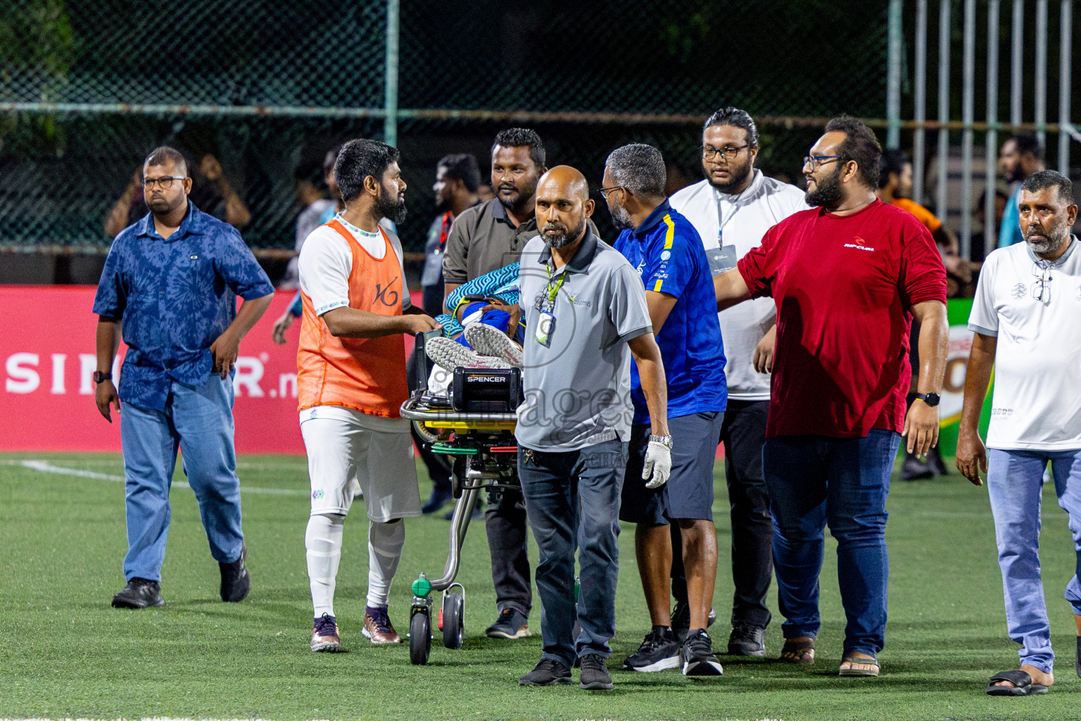 TOURISM CLUB vs MALE CITY COUNCIL in Club Maldives Classic 2024 held in Rehendi Futsal Ground, Hulhumale', Maldives on Wednesday, 4th September 2024. Photos: Nausham Waheed / images.mv