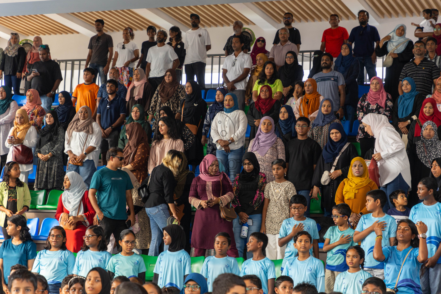 Closing of BML 5th National Swimming Kids Festival 2024 held in Hulhumale', Maldives on Saturday, 23rd November 2024.
Photos: Ismail Thoriq / images.mv