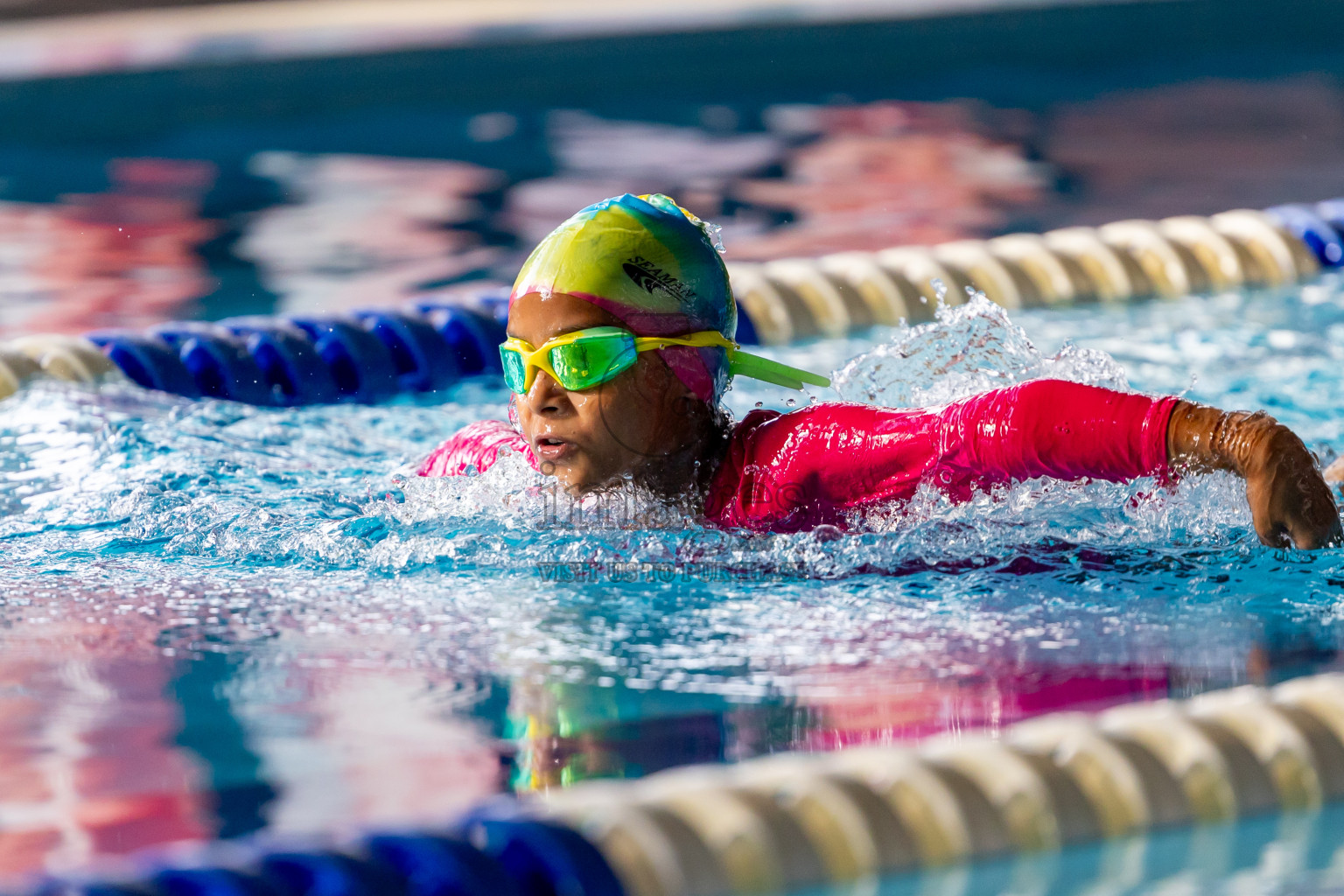 Day 4 of BML 5th National Swimming Kids Festival 2024 held in Hulhumale', Maldives on Thursday, 21st November 2024. Photos: Nausham Waheed / images.mv