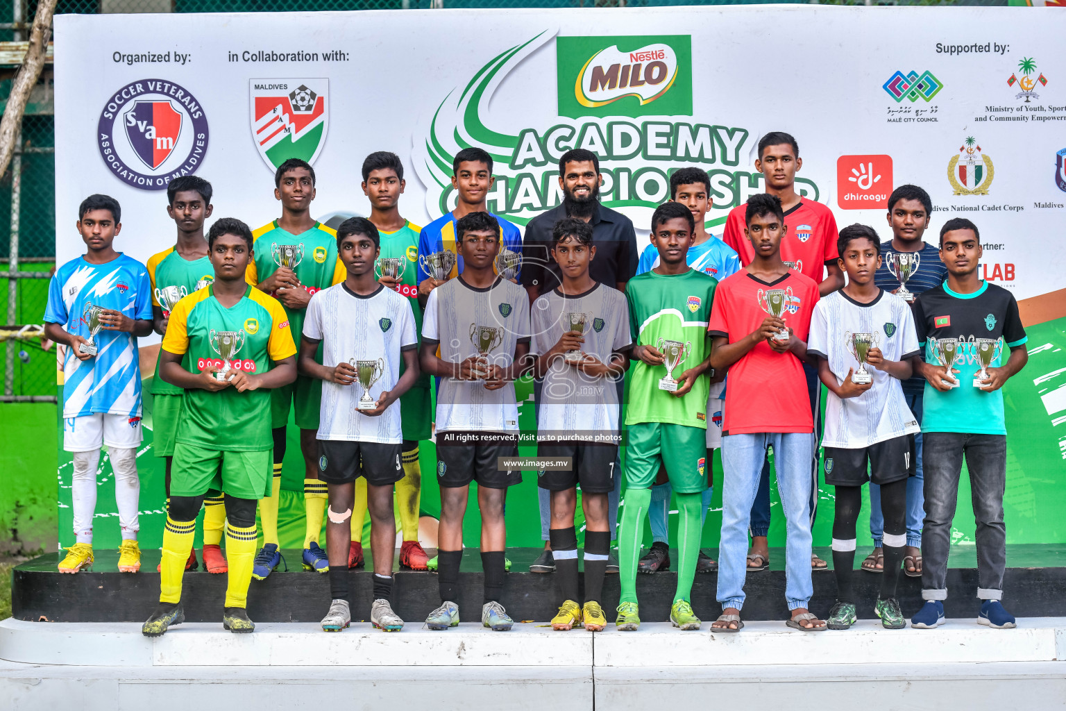 Milo Academy Championship 2022 was held in Male', Maldives on 09th October 2022. Photos: Nausham Waheed / images.mv