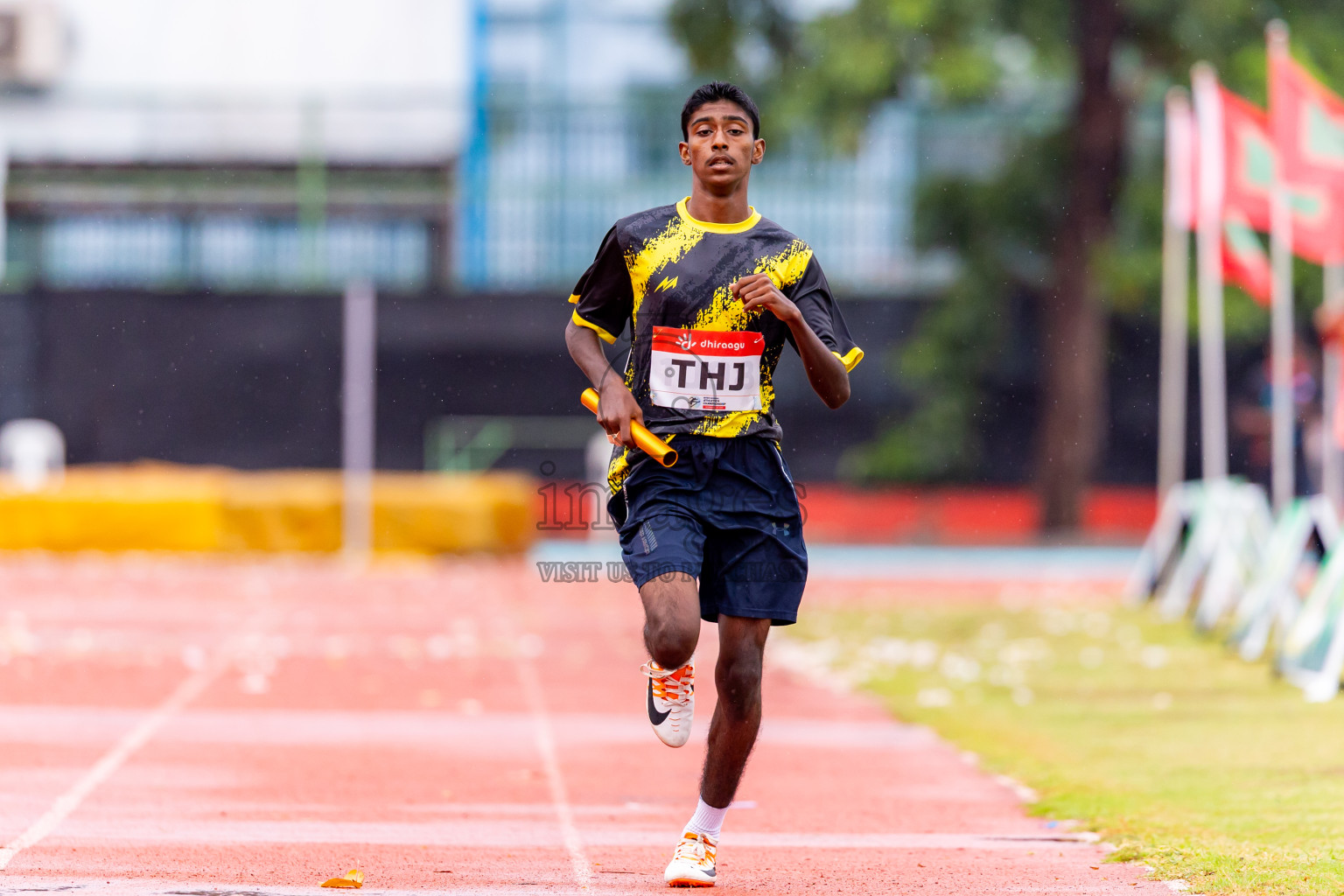 Day 6 of Inter-school Athletics Championship 2025 held in Ekuveni Synthetic Track, Male', Maldives on Sunday, 12th October 2025. Photos by: Nausham Waheed / Images.mv