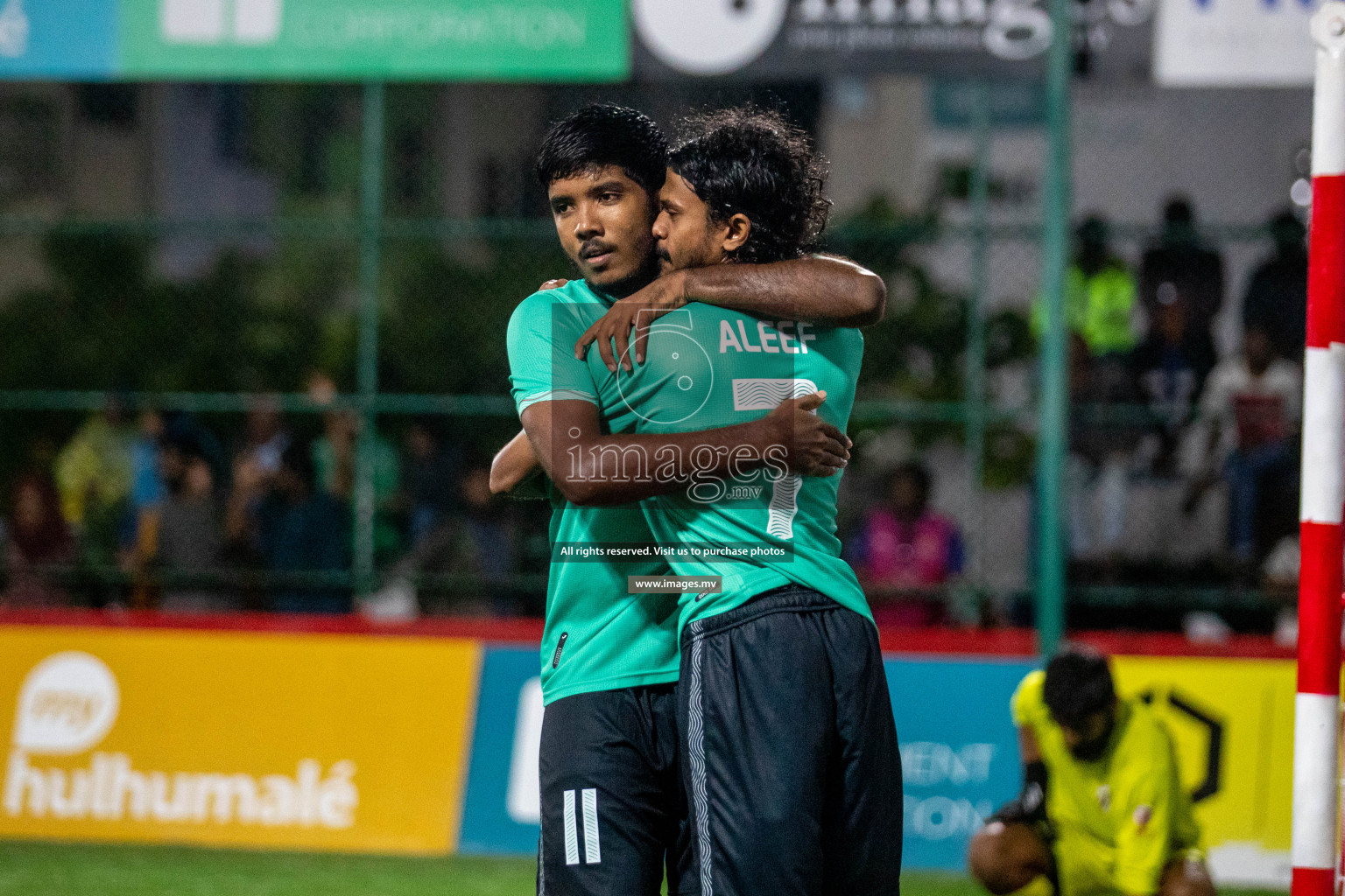 United BML vs Club Airports in Club Maldives Cup 2022 was held in Hulhumale', Maldives on Saturday, 15th October 2022. Photos: Hassan Simah/ images.mv