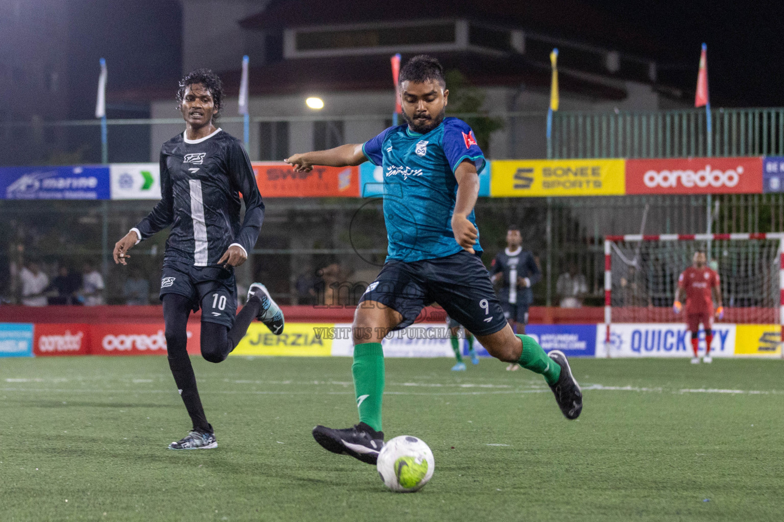 F Feeali vs F Bilehdhoo in Day 8 of Golden Futsal Challenge 2024 was held on Monday, 22nd January 2024, in Hulhumale', Maldives Photos: Nausham Waheed / images.mv