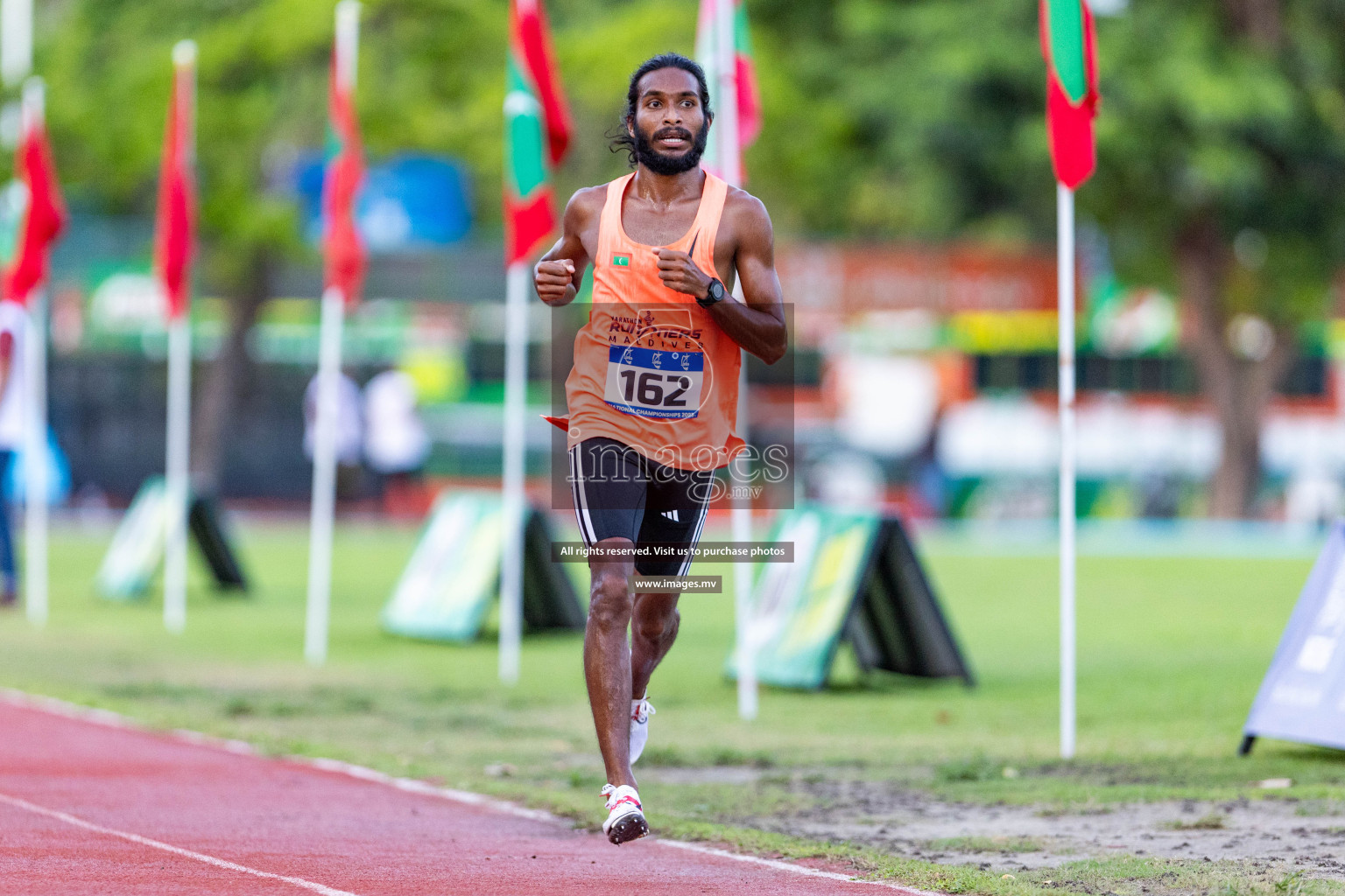 Day 1 of National Athletics Championship 2023 was held in Ekuveni Track at Male', Maldives on Thursday 23rd November 2023. Photos: Nausham Waheed / images.mv