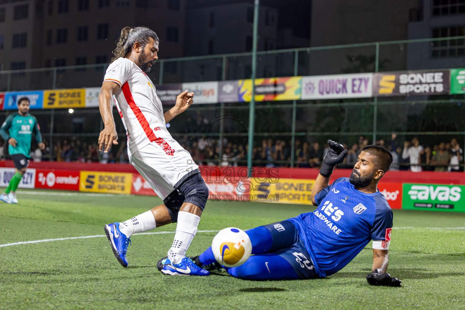 HA. Maarandhoo vs HA. Kelaa in Day 1 of Golden Futsal Challenge 2025 on Sunday, 5th January 2025, in Hulhumale', Maldives 
Photos: Nausham Waheed / images.mv