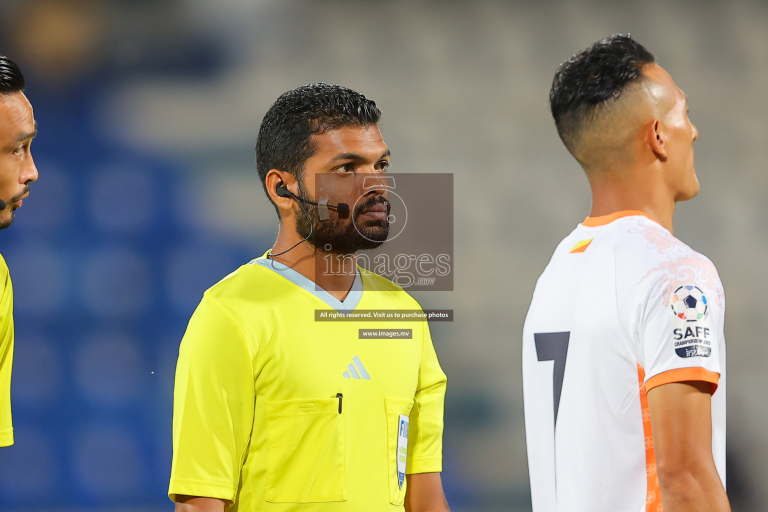 Bhutan vs Bangladesh in SAFF Championship 2023 held in Sree Kanteerava Stadium, Bengaluru, India, on Wednesday, 28th June 2023. Photos: Nausham Waheed / images.mv