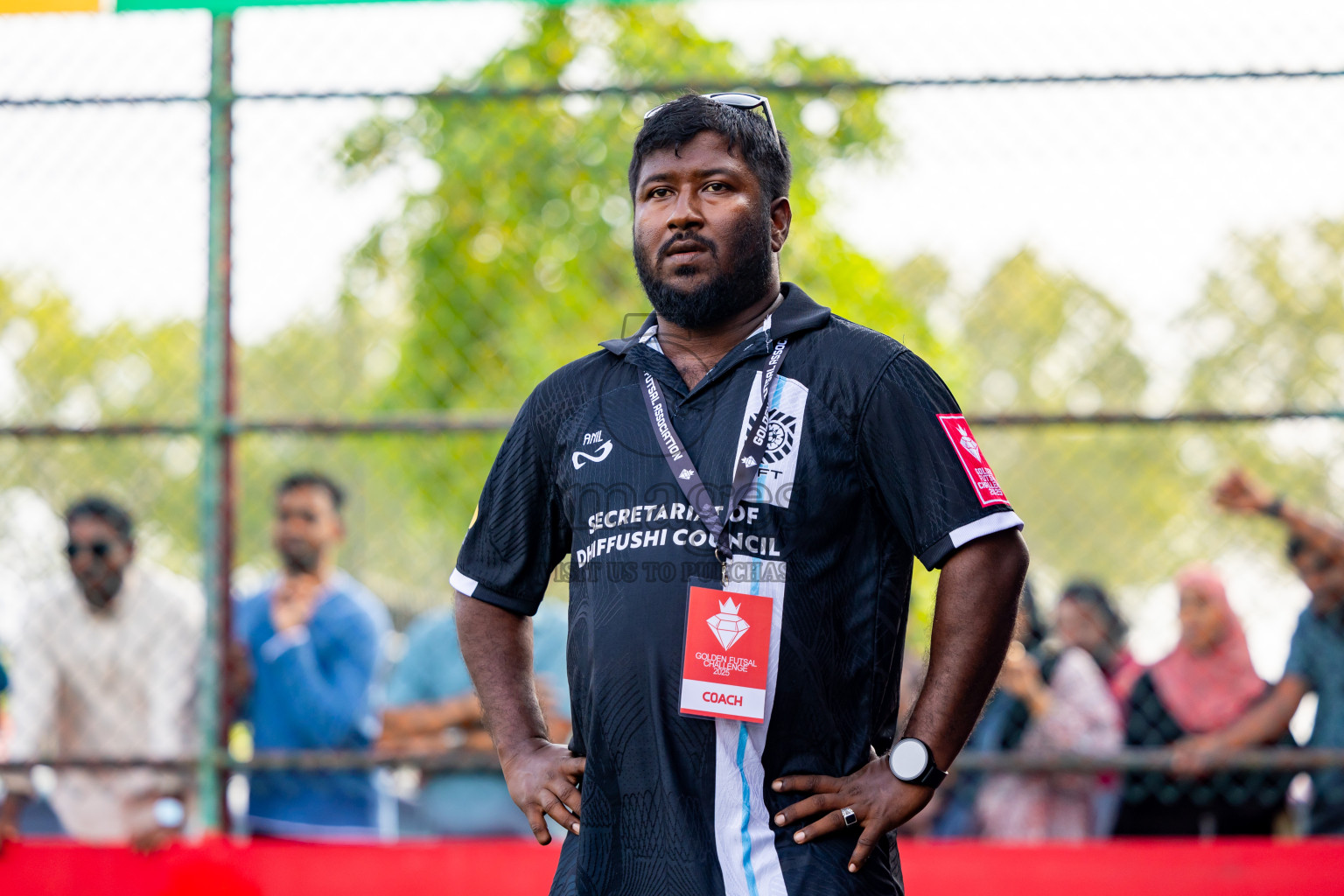 K Dhiffushi vs K Maafushi in Day 15 of Golden Futsal Challenge 2025 was held on Sunday, 19th January 2025, in Hulhumale', Maldives. Photos: Nausham Waheed / images.mv