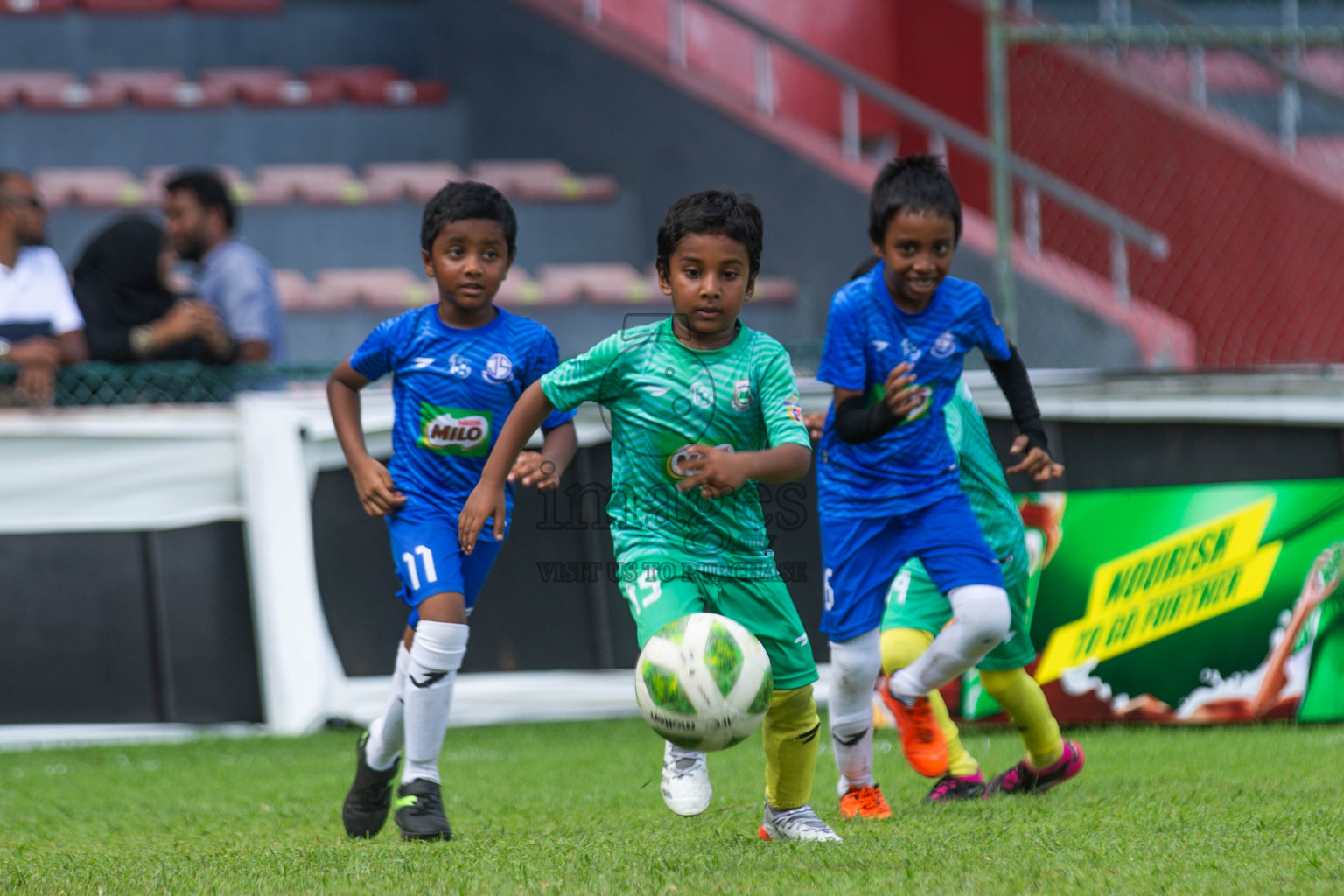 Day 2 of MILO Kids Football Fiesta was held at National Stadium in Male', Maldives on Saturday, 24th February 2024.