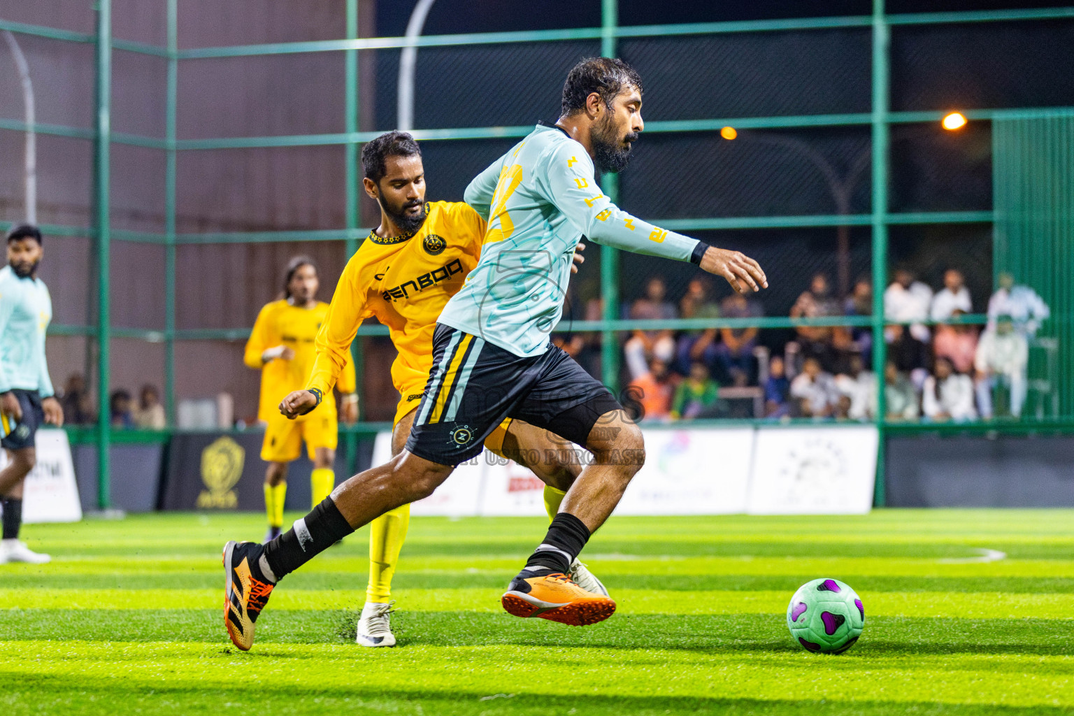 Fasthari SCvs ROCK Z in Day 4 of BG Futsal Challenge 2024 was held on Friday, 15th March 2024, in Male', Maldives Photos: Nausham Waheed / images.mv