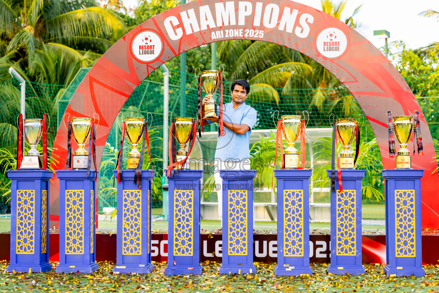 Barcelo vs Conrad in the Final of Resort League 2025 (Ari Zone) was held on Sunday, 28th June 2025 in Conrad Maldives Rangali Island, Alif Dhaalu Atoll, Maldives. Photos: Nausham Waheed / images.mv