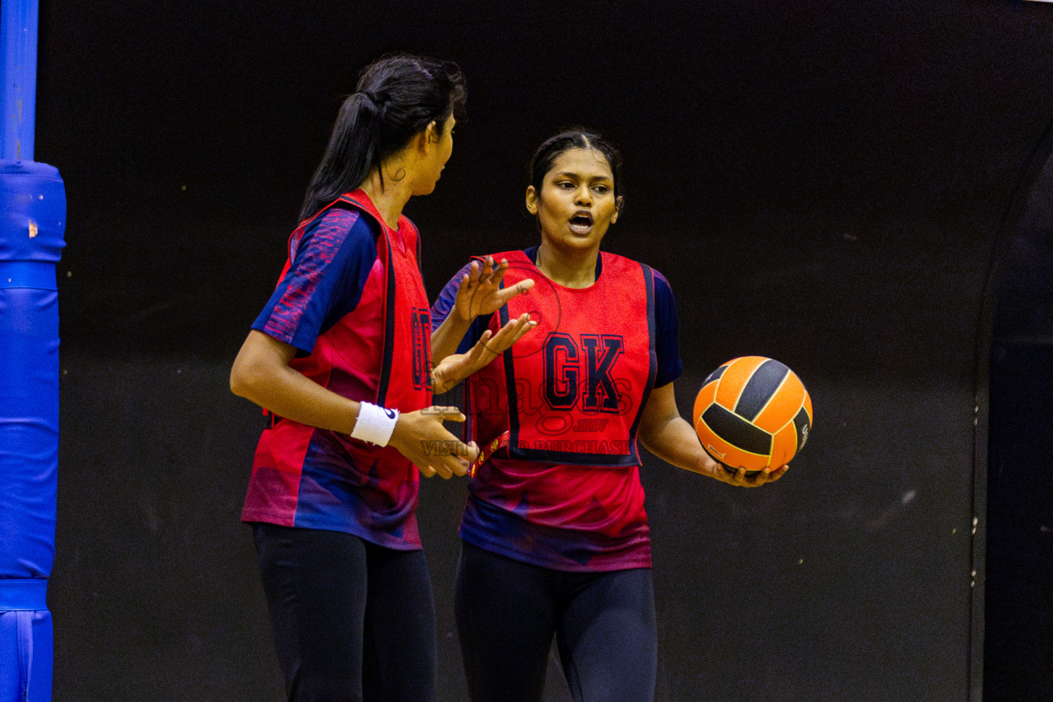 Club Matrix vs Club Green Streets in Final of 21st National Netball Tournament was held in Social Canter at Male', Maldives on Wednesday, 22nd May 2024. Photos: Nausham Waheed / images.mv