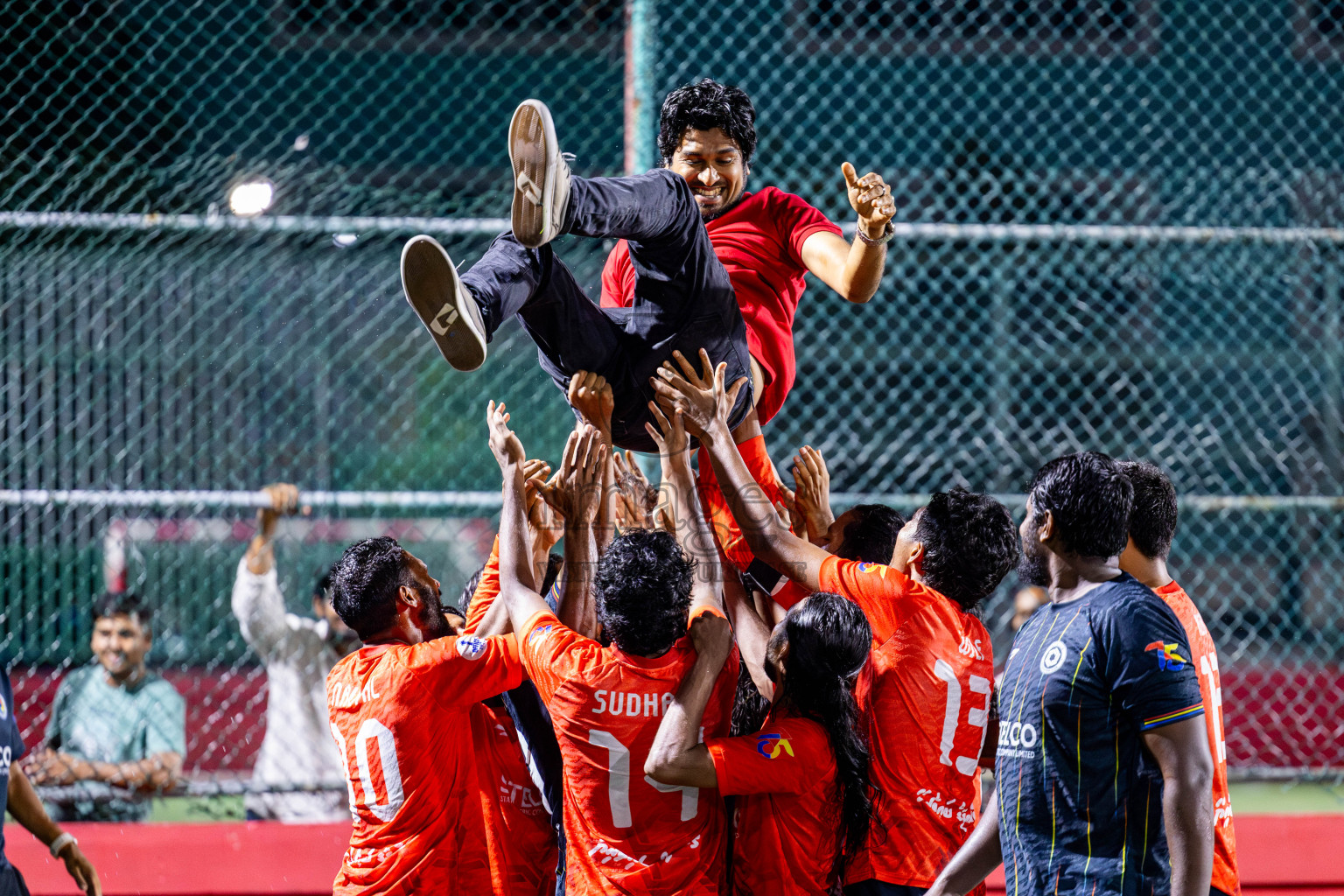 Police Club vs STELCO Rc in Final of Office League 2025 was held on Friday, 9th May 2025 in Hulhumale', Maldives. Photos: Nausham Waheed  / images.mv
