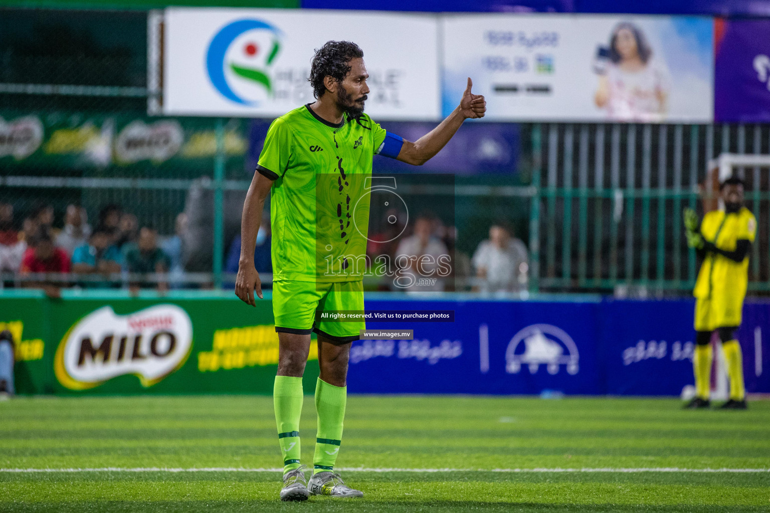 Team FSM Vs Prisons Club in the Semi Finals of Club Maldives 2021 held in Hulhumale, Maldives on 15 December 2021. Photos: Ismail Thoriq / images.mv