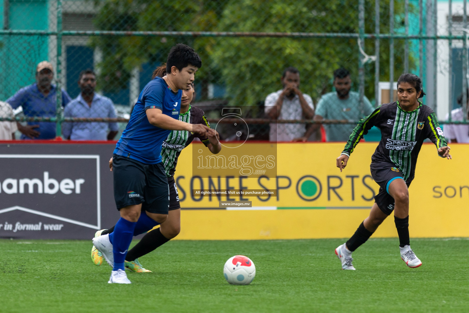 WAMCO vs Team Fenaka in Eighteen Thirty Women's Futsal Fiesta 2022 was held in Hulhumale', Maldives on Friday, 14th October 2022. Photos: Hassan Simah / images.mv