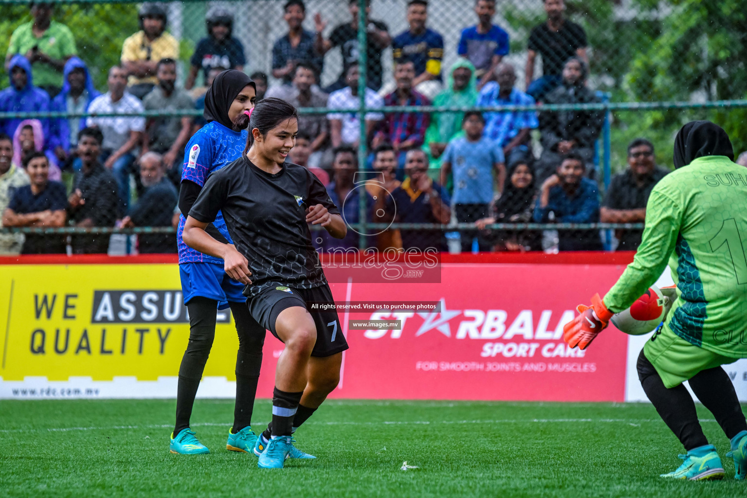 DSC vs Club MYS in Eighteen Thirty Women's Futsal Fiesta 2022 was held in Hulhumale', Maldives on Friday, 14th October 2022. Photos: Nausham Waheed / images.mv