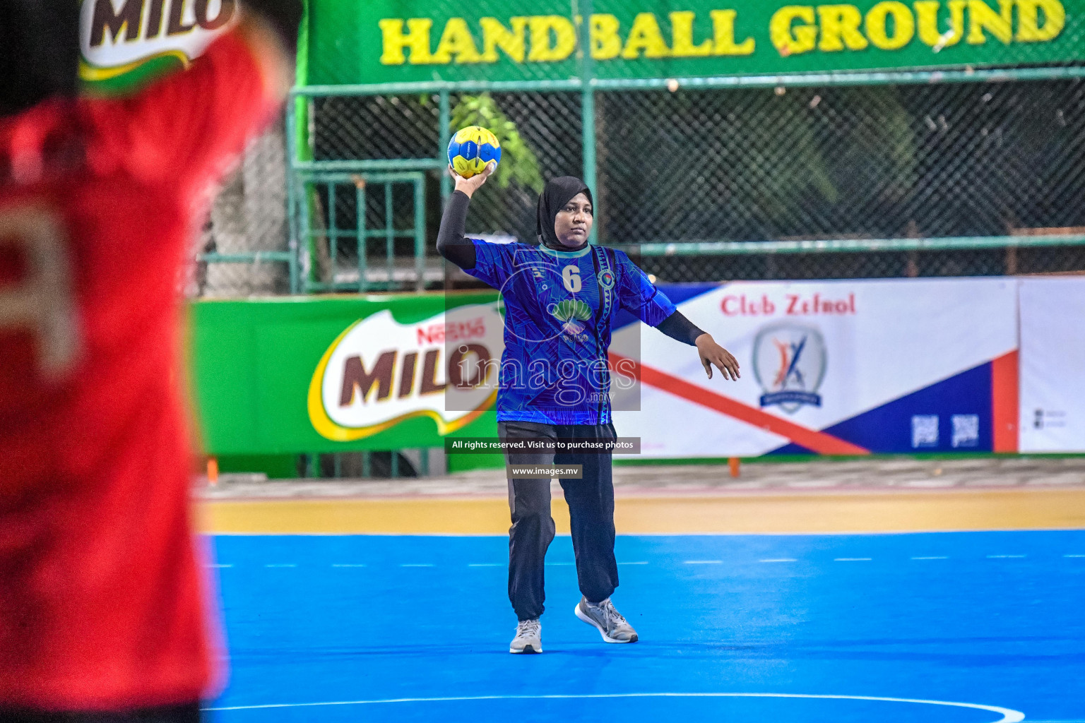 Day 9 of Milo 6th Inter Office Handball Tournament 2022 - Photos by Nausham Waheed