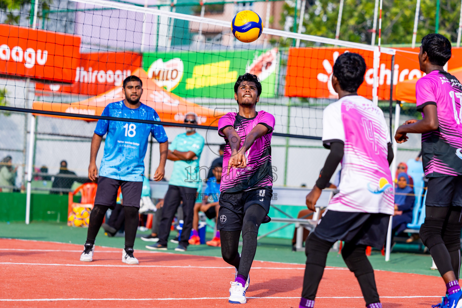 Day 13 of Interschool Volleyball Tournament 2024 was held in Ekuveni Volleyball Court at Male', Maldives on Thursday, 5th December 2024. Photos: Nausham Waheed / images.mv