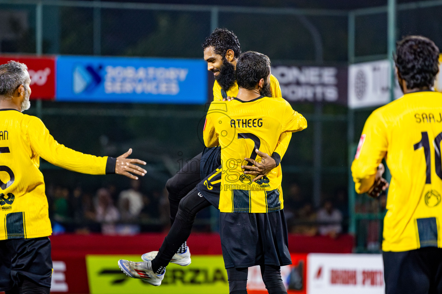 HA Dhidhdhoo vs Hdh Vashafaru in Day 5 of Golden Futsal Challenge 2025 on Thursday, 9th January 2025, in Hulhumale', Maldives Photos: Nausham waheed / images.mv