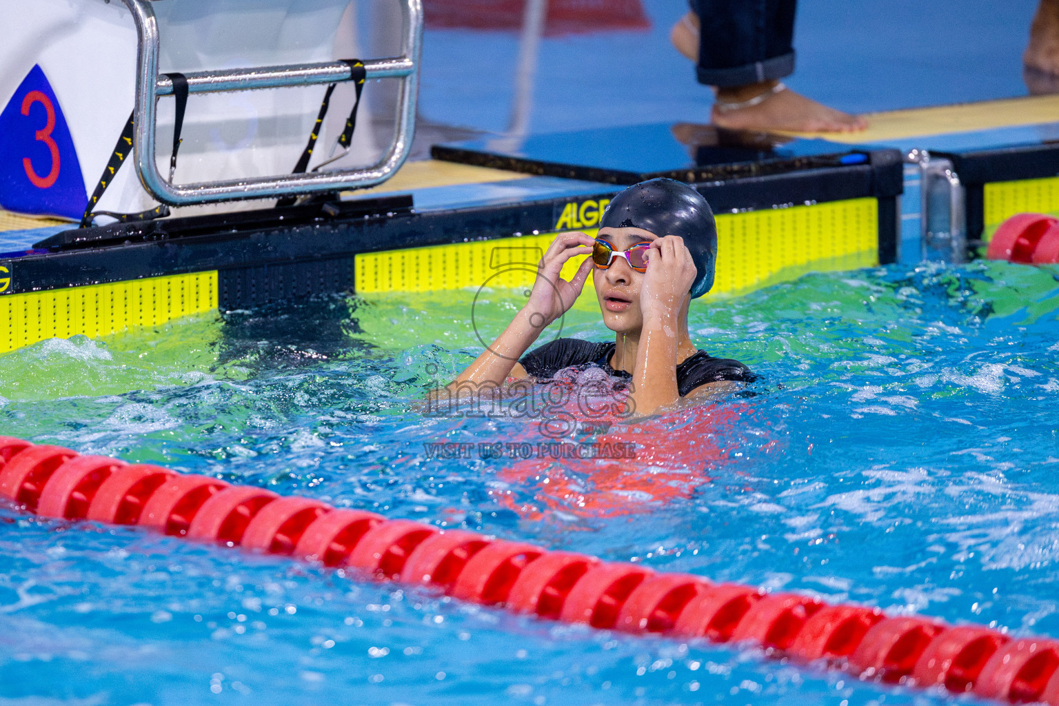 Day 2 of BML 21st Interschool Swimming Competition 2025 was held in Hulhumale' Swimming Pool, Hulhumale', Maldives on Sunday, 12th October 2025. Photos: Ismail Thoriq / images.mv