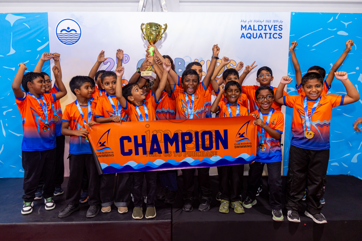 Closing Ceremony of 2nd Club Kids Swimming Festival 2026 was held in Hulhumale Swimming Pool, Hulhumale, Maldives on Tuesday, 7th July 2026. Photos: Nausham Waheed / Images.mv