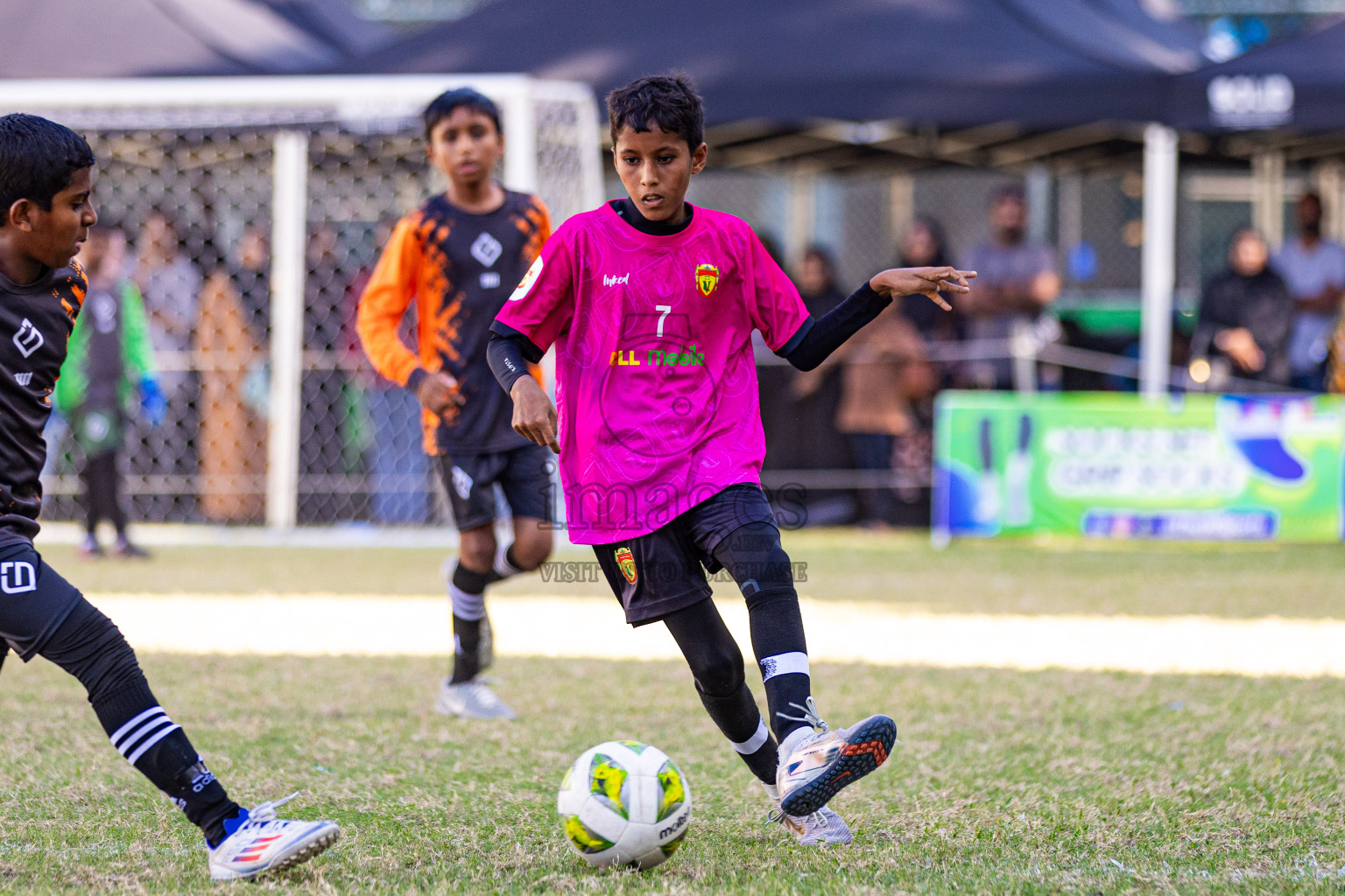 Day 1 of Kids7s Weekend 2025 was held on Friday, 23rd August 2025 in  Henveyru Stadium, Male', Maldives. 
Photos: Areef Adam / images.mv
