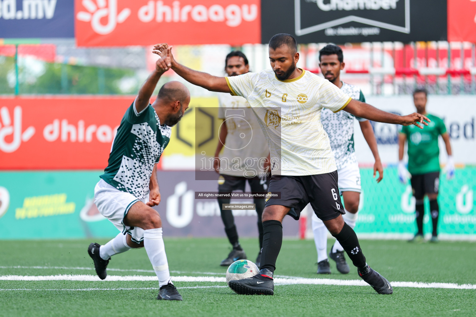 Presidents Office vs Team Badhahi in Club Maldives Cup Classic 2023 held in Hulhumale, Maldives, on Wednesday, 19th July 2023 Photos: Nausham Waheed  / images.mv