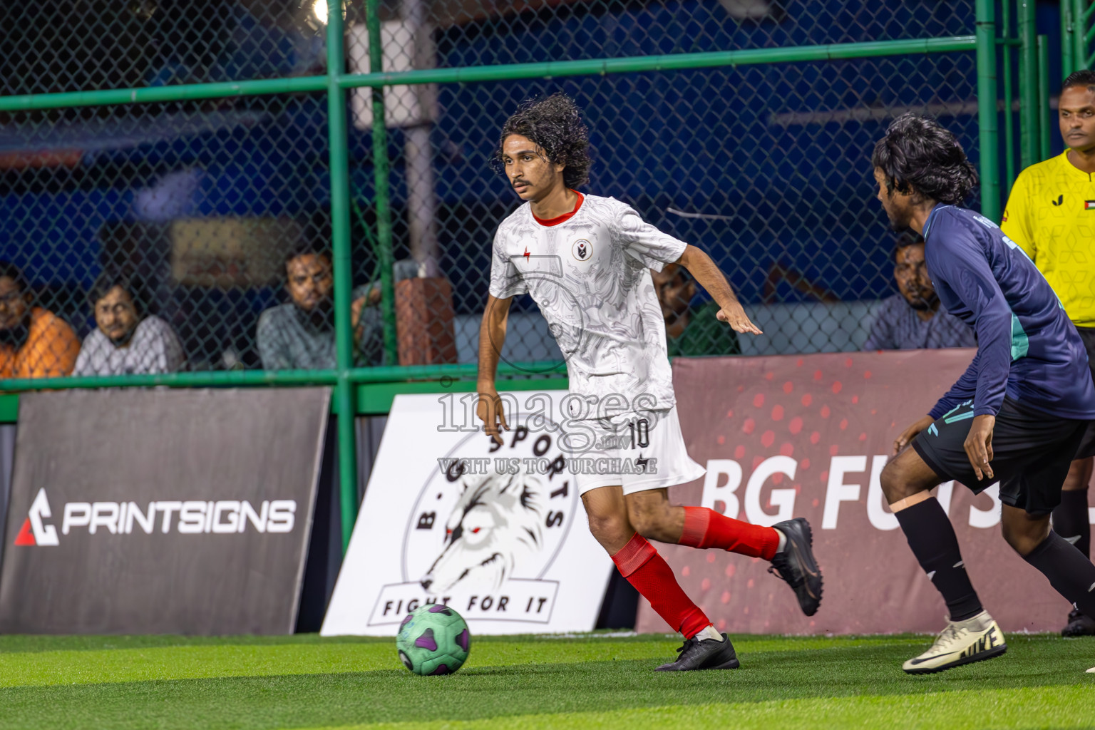 Nova SC vs Anakee SC in Day 9 of BG Futsal Challenge 2024 was held on Wednesday, 20th March 2024, in Male', Maldives
Photos: Ismail Thoriq / images.mv