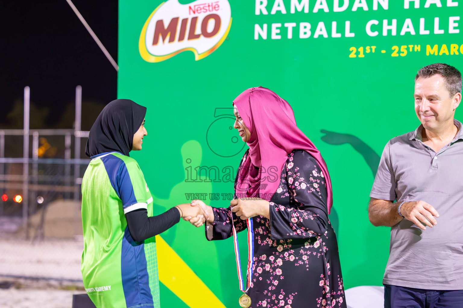 Finals of Milo Ramadan Half Court Netball Challenge on 24th March 2024, held in Central Park, Hulhumale, Male', Maldives
Photos: Ismail Thoriq / imagesmv