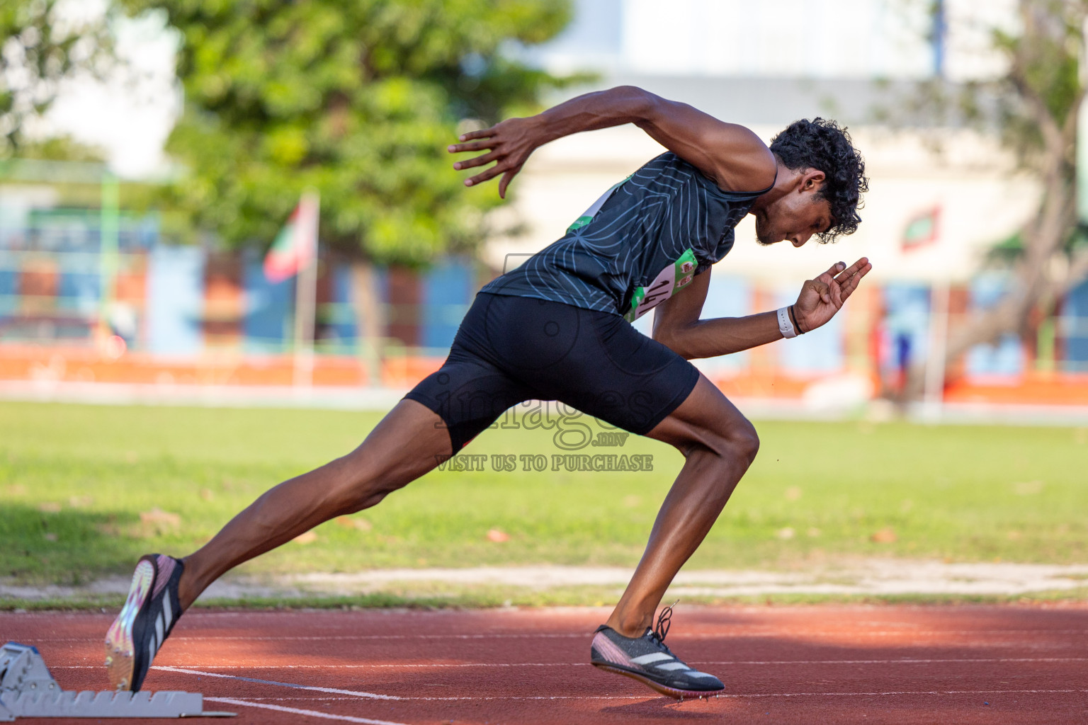 Day 3 of 33rd National Athletics Championship was held in Ekuveni Track at Male', Maldives on Saturday, 7th September 2024. Photos: Suaadh Abdul Sattar / images.mv