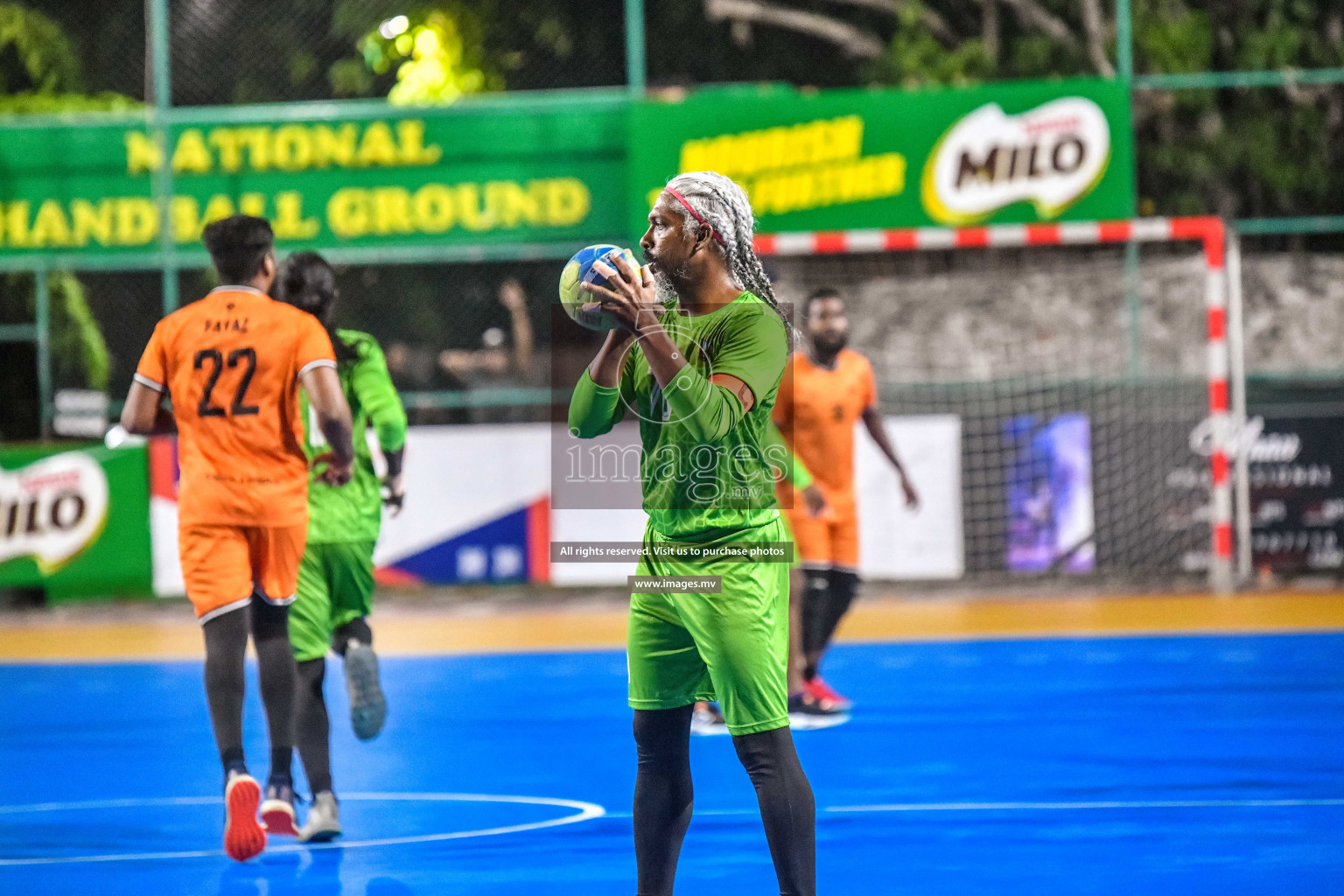 Final of Milo 6th Inter Office Handball Tournament 2022 - Photos by Nausham Waheed