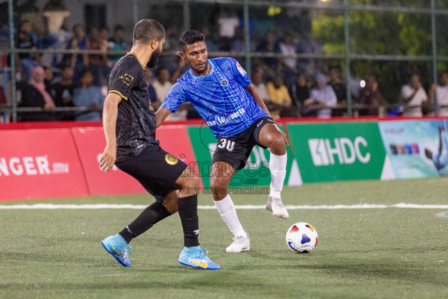 Prison Club vs Police Club in Club Maldives Cup 2024 held in Rehendi Futsal Ground, Hulhumale', Maldives on Saturday, 28th September 2024. Photos: Hassan Simah / images.mv