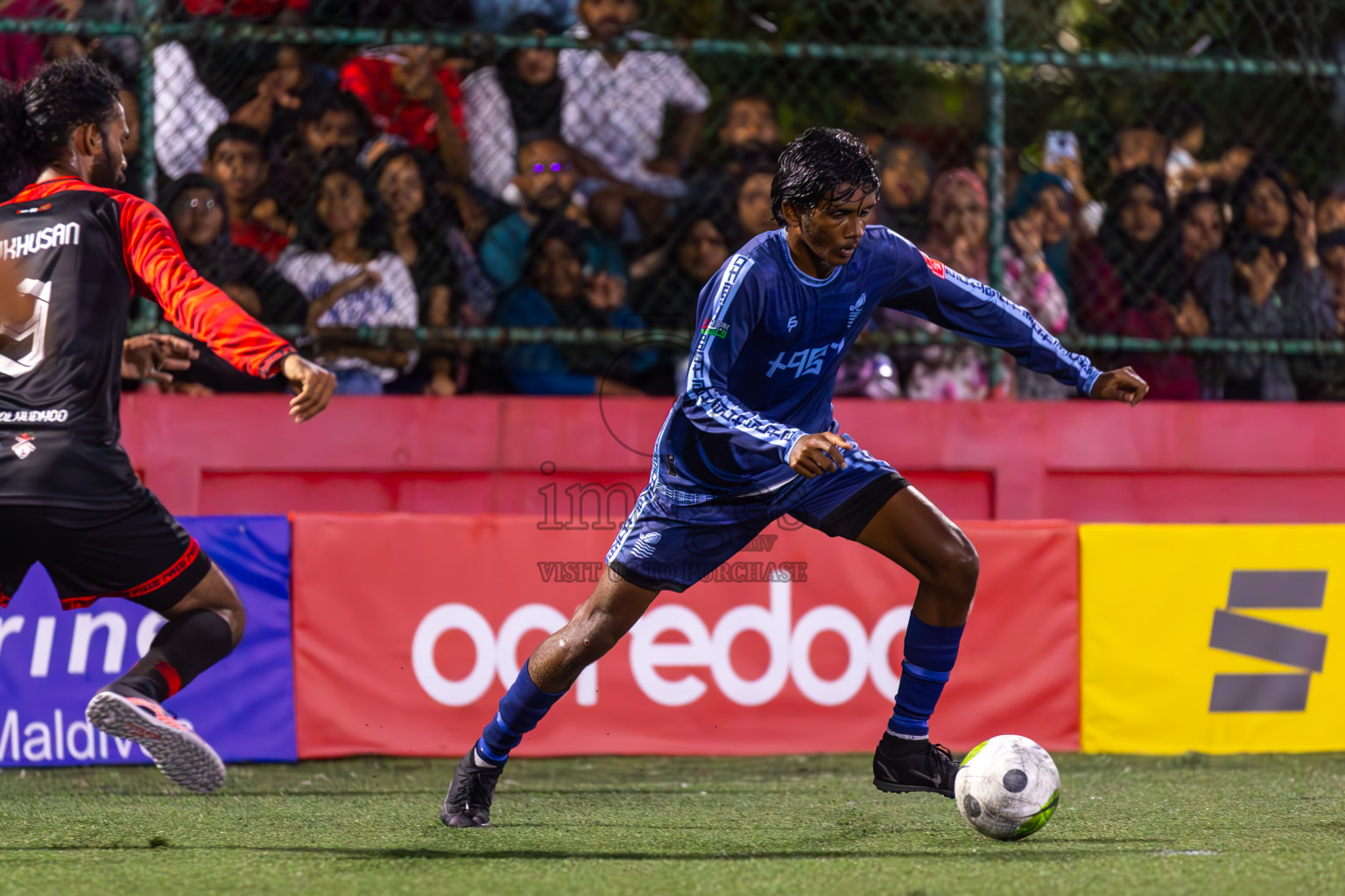 AA Bodufolhudhoo vs AA Mathiveri in Day 21 of Golden Futsal Challenge 2024 was held on Sunday , 4th February 2024 in Hulhumale', Maldives
Photos: Ismail Thoriq / images.mv