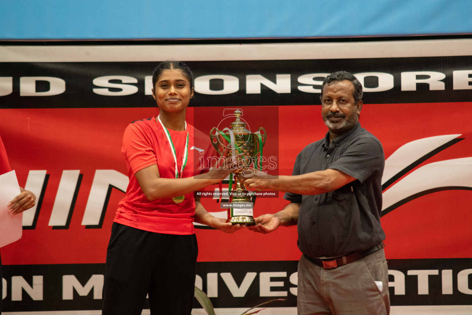 47th National Badminton Tournament 2021 held from 10 to 14 November 2021 in Male' Sports Complex, Maldives