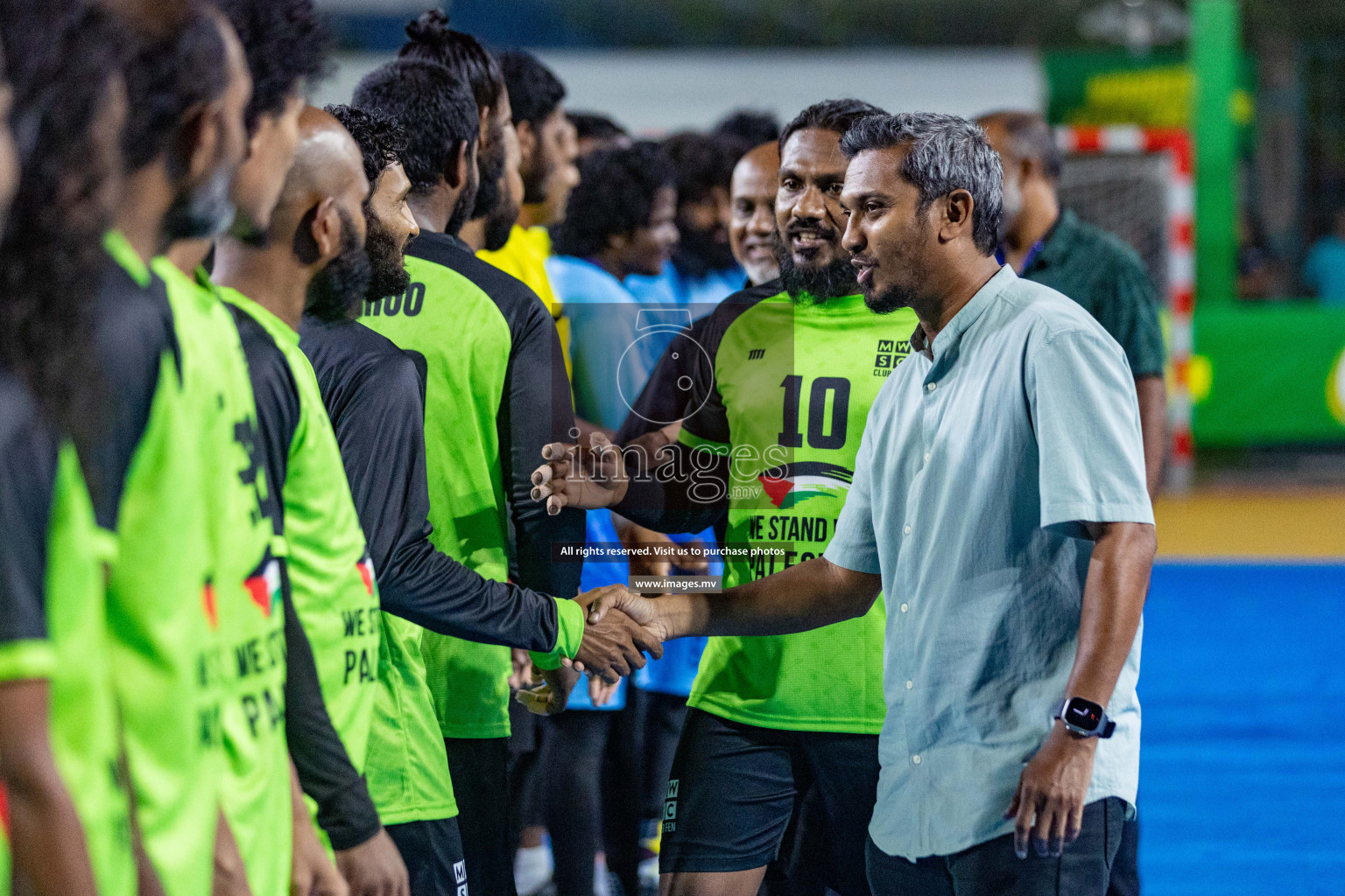 2nd Division Final of 7th Inter-Office/Company Handball Tournament 2023, held in Handball ground, Male', Maldives on Monday, 25th October 2023 Photos: Nausham Waheed/ Images.mv