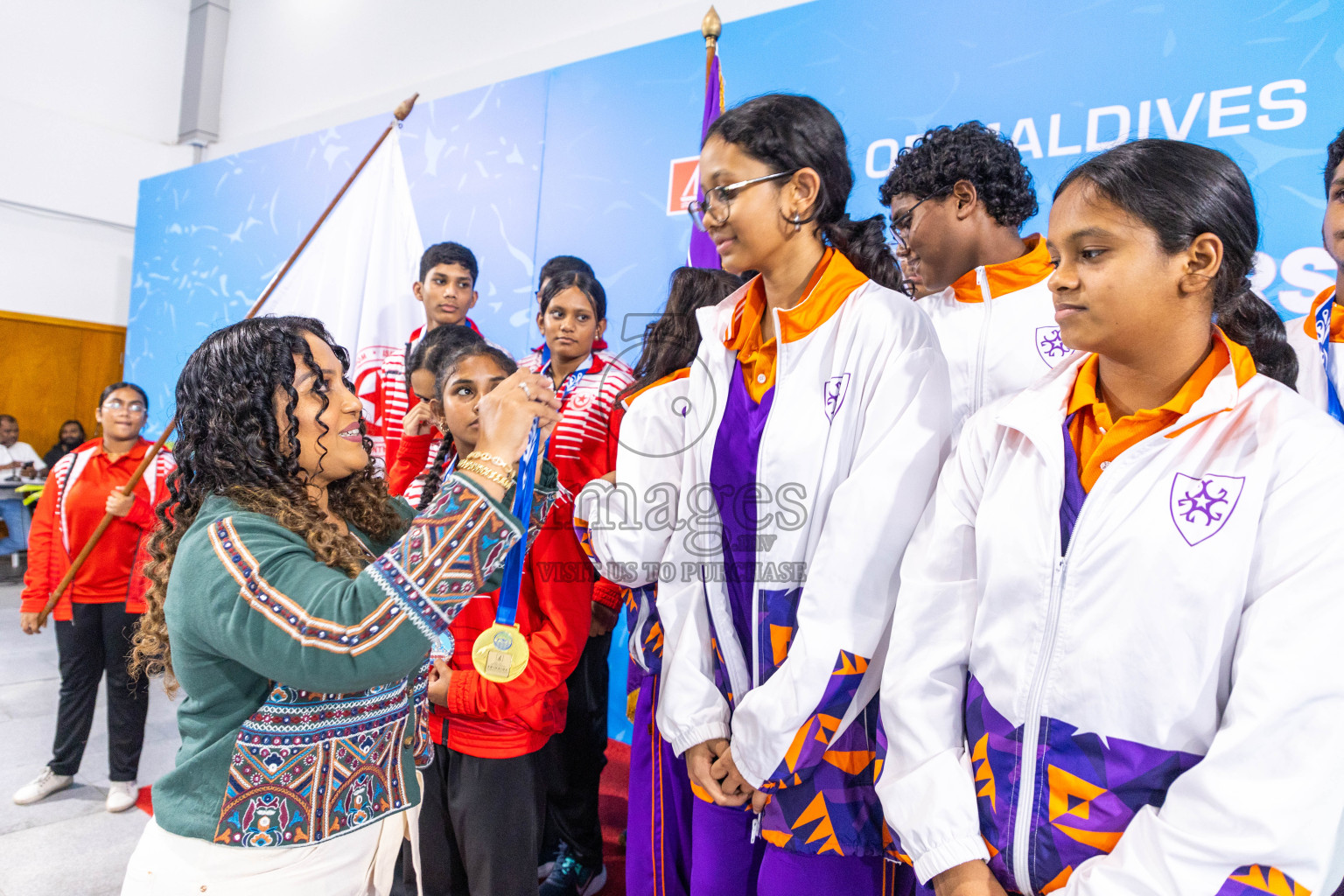 Closing ceremony of BML 20th Inter-School Swimming Competition was held in Hulhumale' Swimming Complex on Saturday, 19th October 2024. 
Photos: Ismail Thoriq