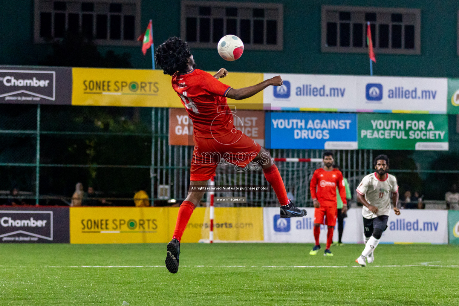 Team MCC vs Medianet in Club Maldives Cup 2022 was held in Hulhumale', Maldives on Monday, 17th October 2022. Photos: Mohamed Mahfooz Moosa / images.mv