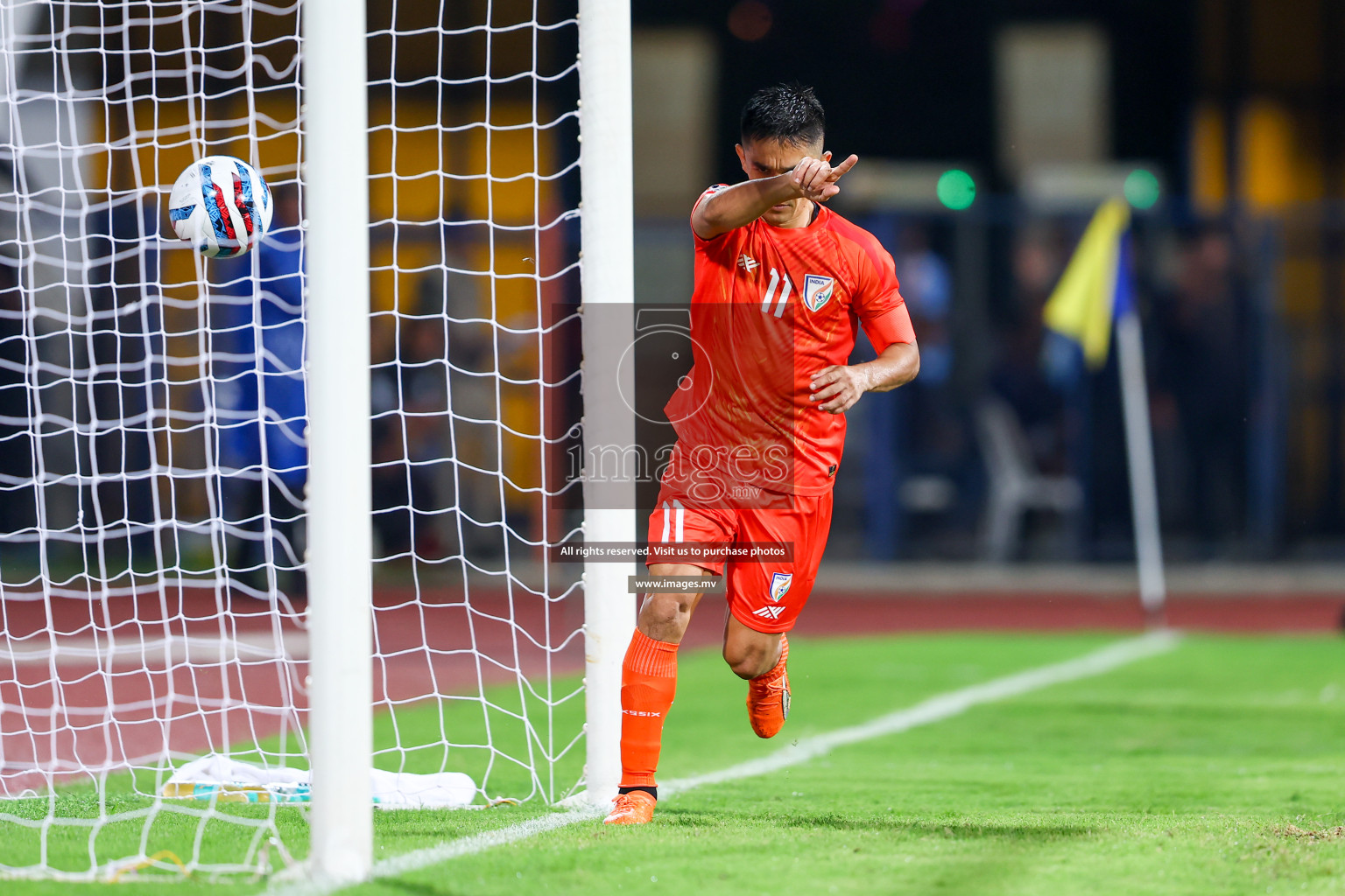 Nepal vs India in SAFF Championship 2023 held in Sree Kanteerava Stadium, Bengaluru, India, on Saturday, 24th June 2023. Photos: Nausham Waheed, Hassan Simah / images.mv