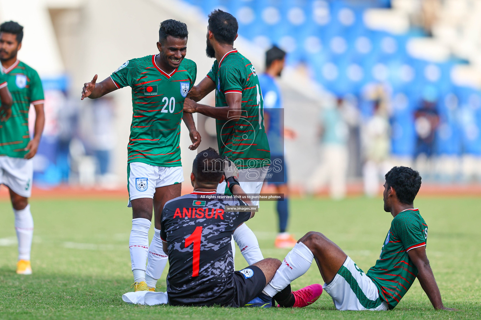 Bangladesh vs Maldives in SAFF Championship 2023 held in Sree Kanteerava Stadium, Bengaluru, India, on Saturday, 25th June 2023. Photos: Nausham Waheed / images.mv