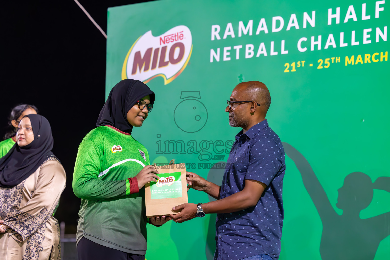 Finals of Milo Ramadan Half Court Netball Challenge on 24th March 2024, held in Central Park, Hulhumale, Male', Maldives
Photos: Ismail Thoriq / imagesmv