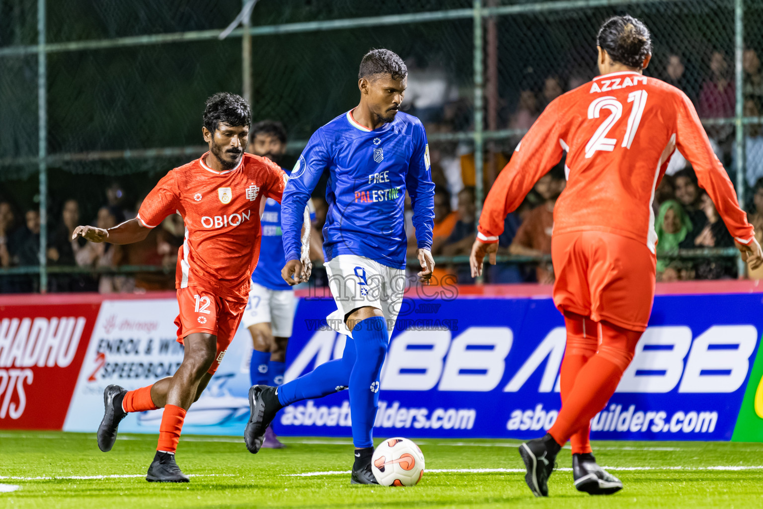 Team Naivaadhoo vs Club Combination in Day 1 of Kings Cup of Club Maldives Cup 2025 held in Rehendi Futsal Ground, Hulhumale', Maldives on Saturday, 30th August 2025. Photos: Areef / images.mv