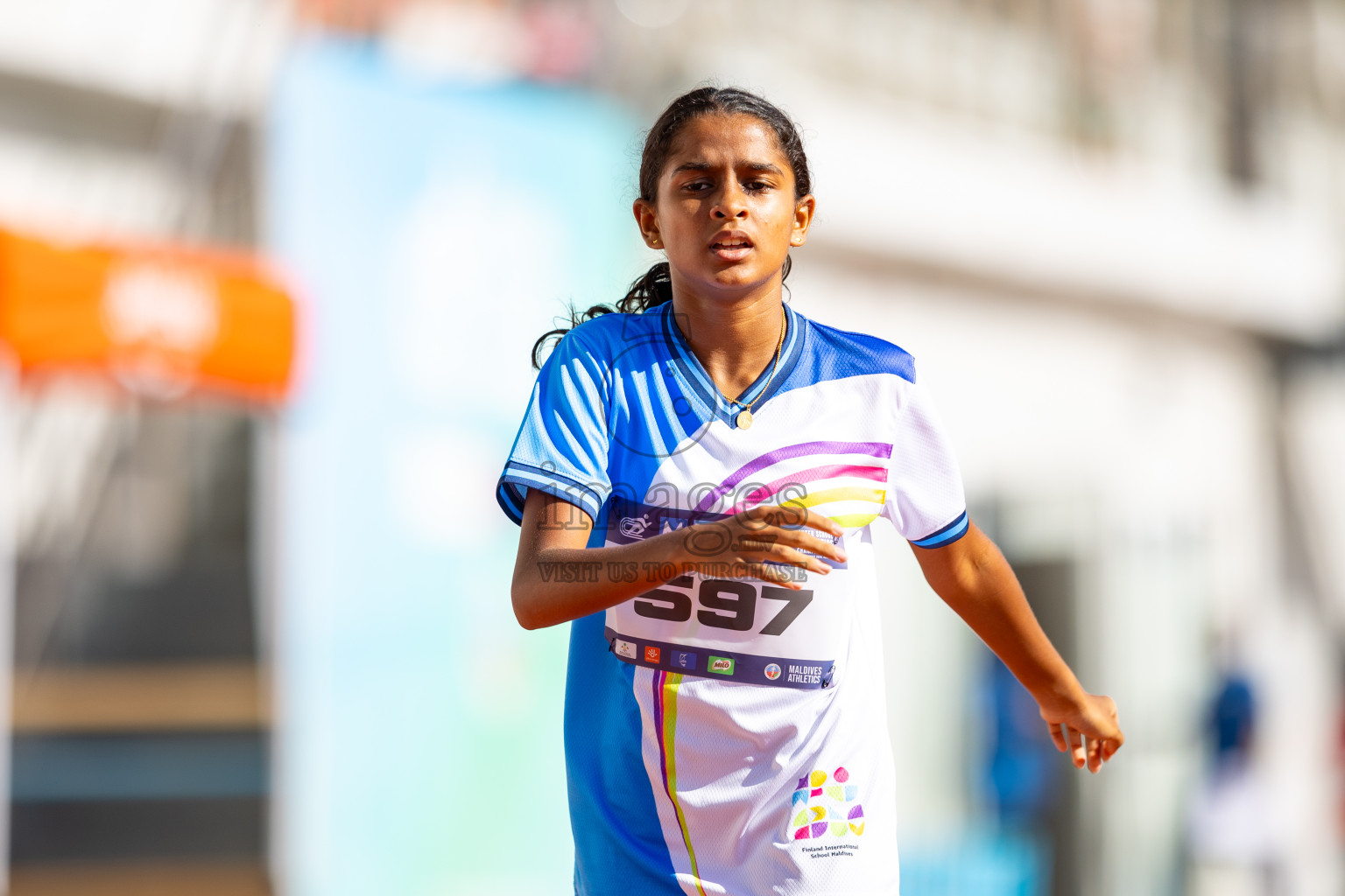 Day 2 of MWSC Interschool Athletics Championships 2024 held in Hulhumale Running Track, Hulhumale, Maldives on Sunday, 10th November 2024.
Photos by: Ismail Thoriq / Images.mv